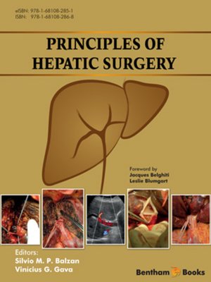 cover image of Principles of Hepatic Surgery